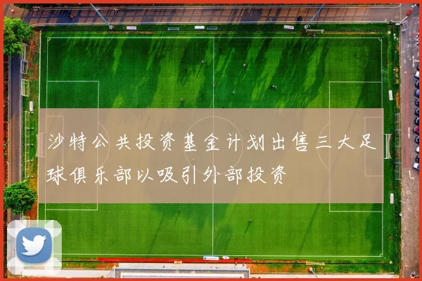 沙特公共投资基金计划出售三大足球俱乐部以吸引外部投资